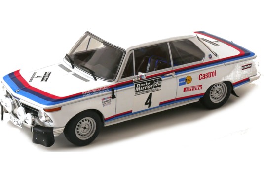 1/18 BMW 2002 N°4 Rallye...