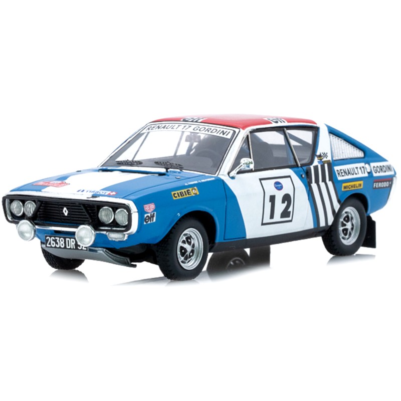 1/43 RENAULT 17 N°12 Rallye Pres-on-Regardless 1974