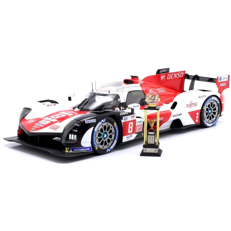1/43 TOYOTA GR010 Hybrid Toyota Gazoo Racing N°8 Le Mans 2022 + Trophée