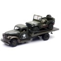 1/32 CHEVROLET Militaire Plateau 1941 + Jeep Willys