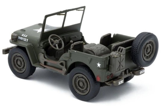 1/32 CHEVROLET Militaire Plateau 1941 + Jeep Willys