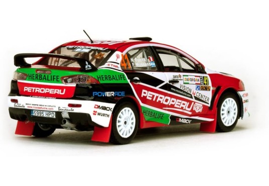 /43 MITSUBISHI Lancer Evolution X N°41 Rallye Sardaigne 2013