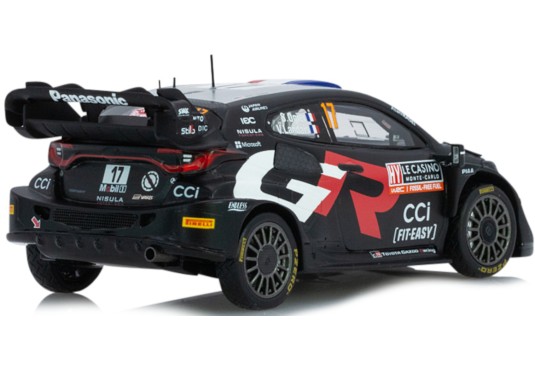 1/43 TOYOTA Yaris GR Rally1 N°17 Monte Carlo 2024
