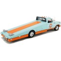 1/18 FORD F-350 Ramp Truck Gulf Racing Team 1970