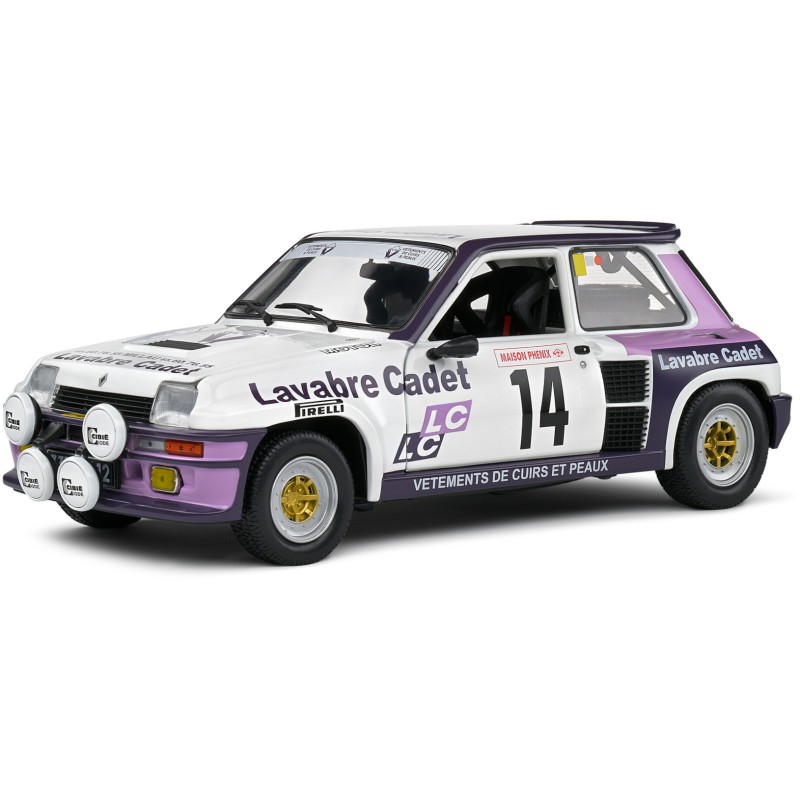 1/18 RENAULT 5 Turbo N°14 Rallye Lyon Charbonnières 1983