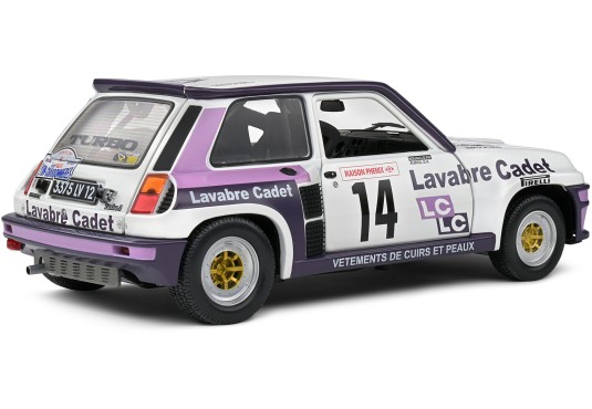 1/18 RENAULT 5 Turbo N°14 Rallye Lyon Charbonnières 1983