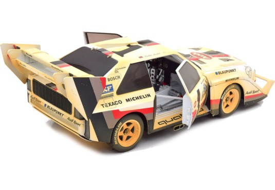 1/18 AUDI Quattro S1 N°1 Pikes Peak 1987