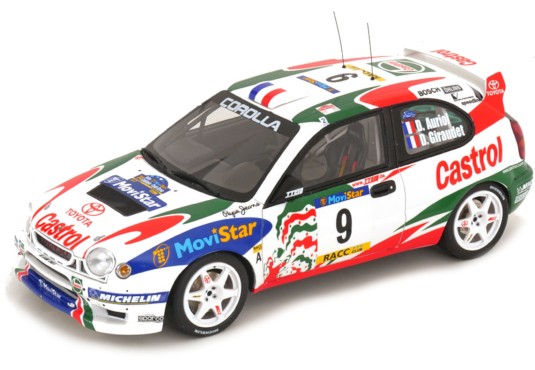 1/18 TOYOTA Corolla WRC N°9...