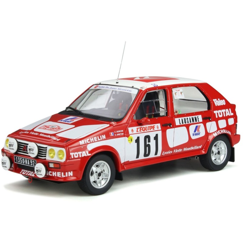 1/18 CITROEN Visa 1000 Pistes Gr B N°161 Monte Carlo 1987