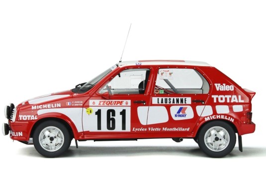 1/18 CITROEN Visa 1000 Pistes Gr B N°161 Monte Carlo 1987