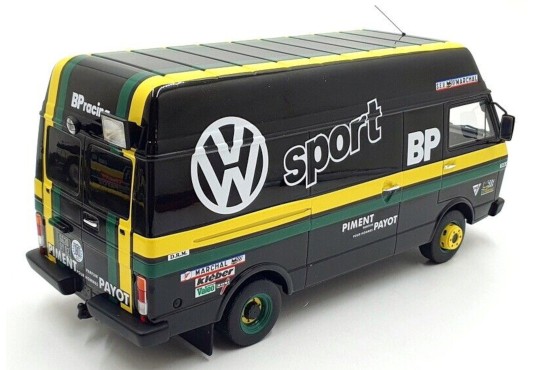 1/18 VOLKSWAGEN LT35 + VW Golf GTI MKI N°10 Tour de France Auto 1981 + Remorque