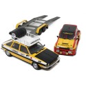 1/18 RENAULT 30 Assistance + RENAULT 5 Turbo N°4 Tour de Corse 1980 + Remorque