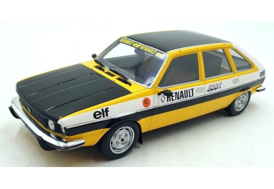 1/18 RENAULT 30 Assistance + RENAULT 5 Turbo N°4 Tour de Corse 1980 + Remorque
