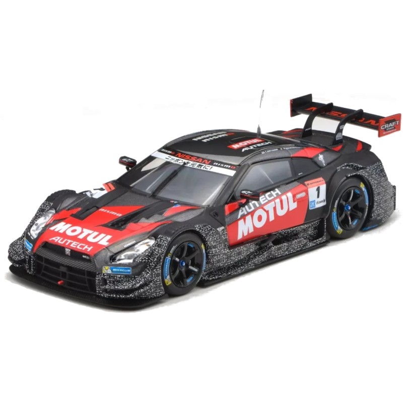 1/43 NISSAN GT-R Motul Autech N°1 Super GT500 Okayama Test 2015