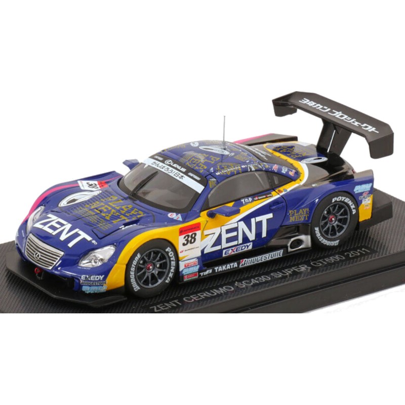 1/43 LEXUS SC430 Zent Cerumo N°38 Super GT500 2011