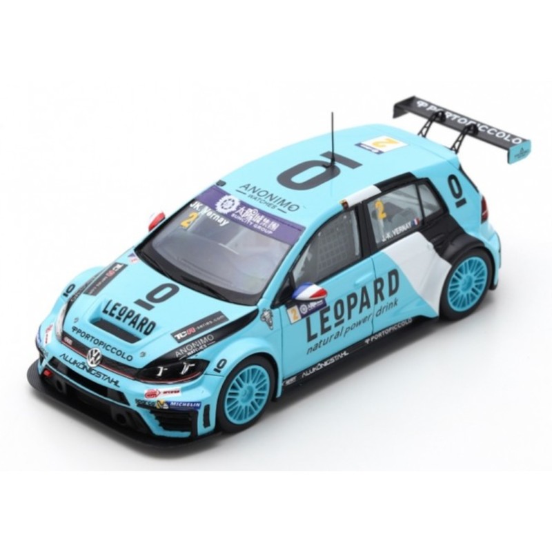 1/43 VOLKSWAGEN Golf GTI TCR N°2 Macau 2016