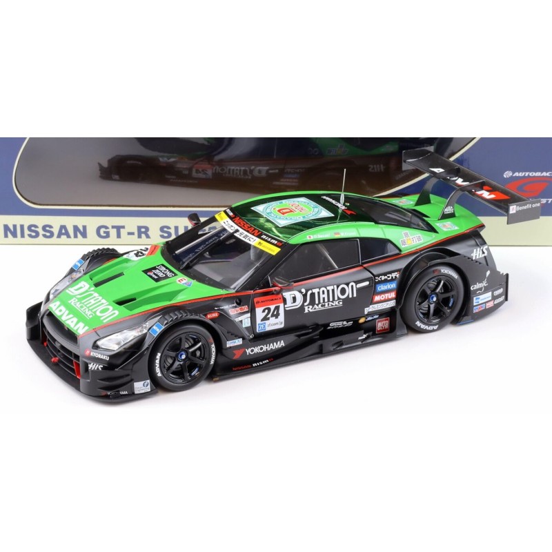 1/18 NISSAN GT-R D'STATION ADVAN N°24 Super GT 500 Fuji 2015