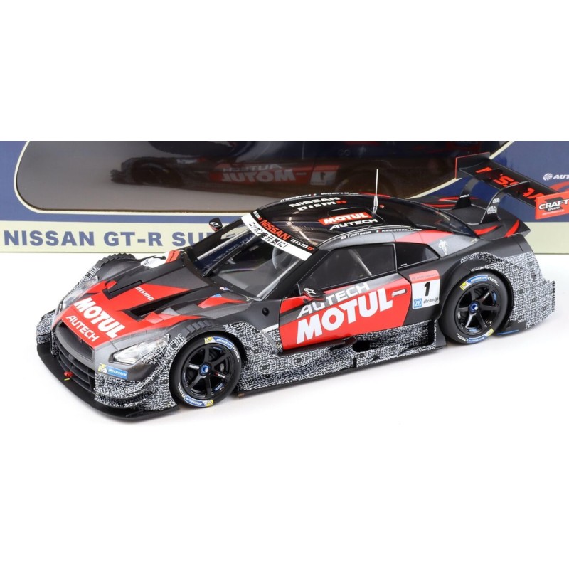 1/18 NISSAN GT-R MOTUL AUTECH N°1 Super GT 500 Okayama Test 2015