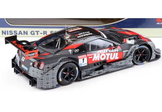 1/18 NISSAN GT-R MOTUL AUTECH N°1 Super GT 500 Okayama Test 2015