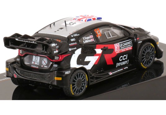 1/43 TOYOTA GR Yaris Rally1 Hybrid N°33 Monte Carlo 2024