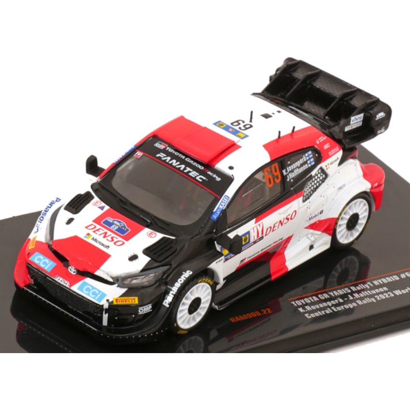 1/43 TOYOTA GR Yaris Rally1 Hybrid N°69 Central Europe Rallye 2023