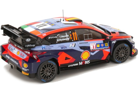 1/18 HYUNDAI I20 Rally1 N°11 Central European 2023