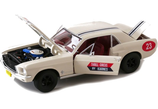 1/18 FORD Mustang Coupé " Thrill Circus By Karnes " 1967