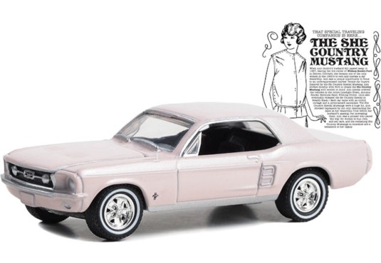 1/64 FORD Mustang Coupé 1967