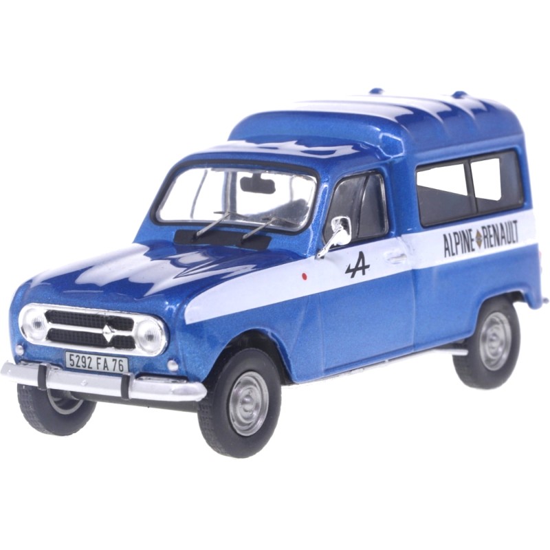 1/43 RENAULT 4 F4 Assistance Alpine Renault