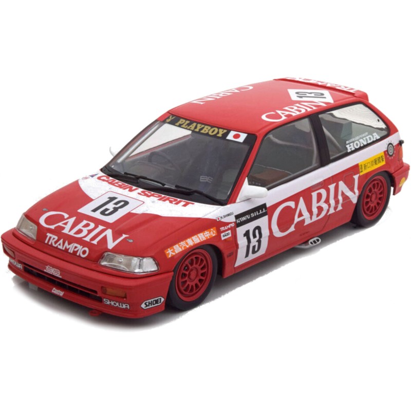 1/18 HONDA Civic EF3 N°13 Team Cabin GP Macau 1988