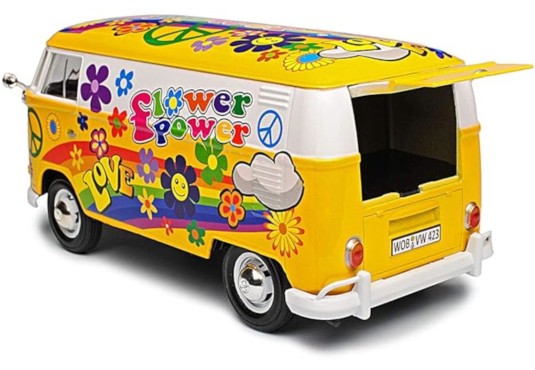 1/24 VOLKSWAGEN Combi T1 Van Flower Power