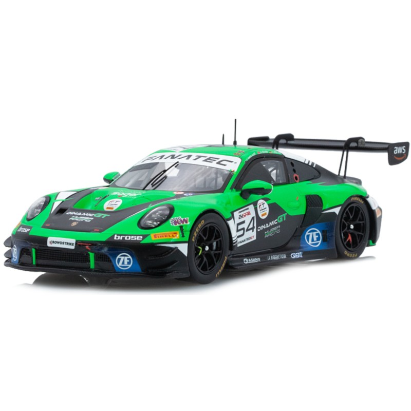 1/43 PORSCHE 992 GT3 R Dinamic GT Huber Racing N°54 24 H Spa 2023