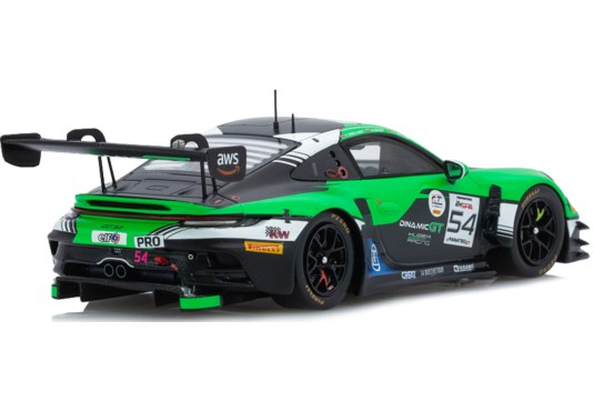 1/43 PORSCHE 992 GT3 R Dinamic GT Huber Racing N°54 24 H Spa 2023