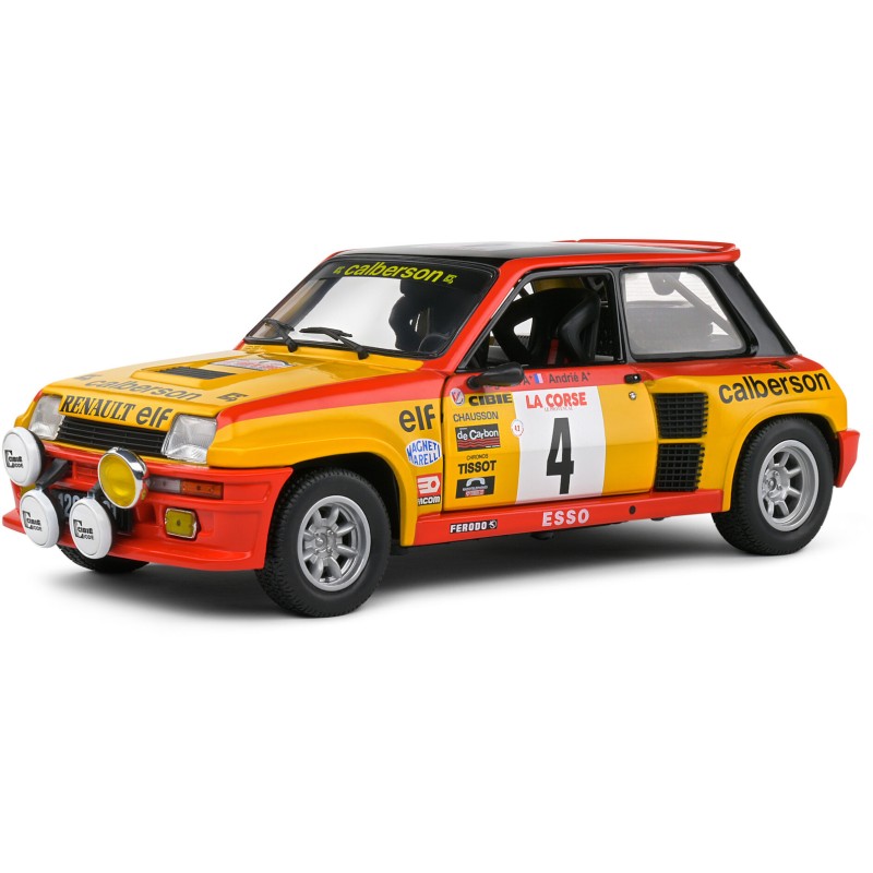 1/18 RENAULT 5 Turbo N°4 Tour de Corse 1980