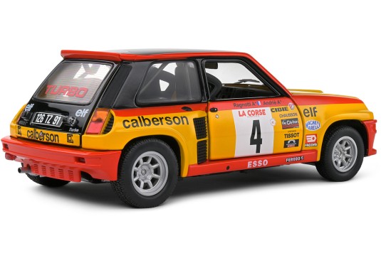 1/18 RENAULT 5 Turbo N°4 Tour de Corse 1980
