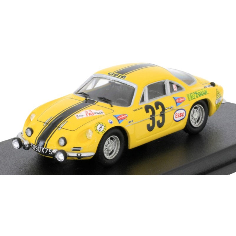 1/43 ALPINE RENAULT A110 N°33 Rallye TAP 1968