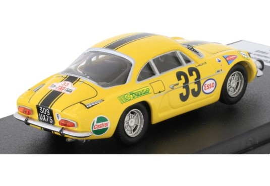 1/43 ALPINE RENAULT A110 N°33 Rallye TAP 1968
