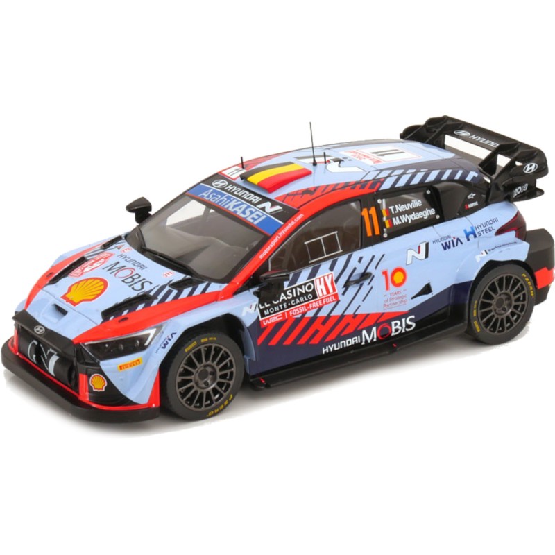 1/18 HYUNDAI I20 N Rally1 N°11 Monte Carlo 2024