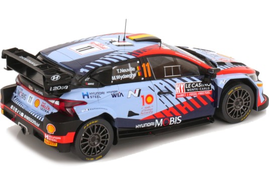 1/18 HYUNDAI I20 N Rally1 N°11 Monte Carlo 2024