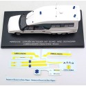 1/43 CITROEN XM Tissier 1007 Blanc + Décalques Ambulance