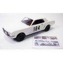1/18 FORD Mustang N°184 Film Un Homme et une Femme 1966