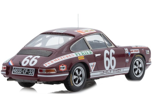 1/43 PORSCHE 911T N°66 Le Mans 1969