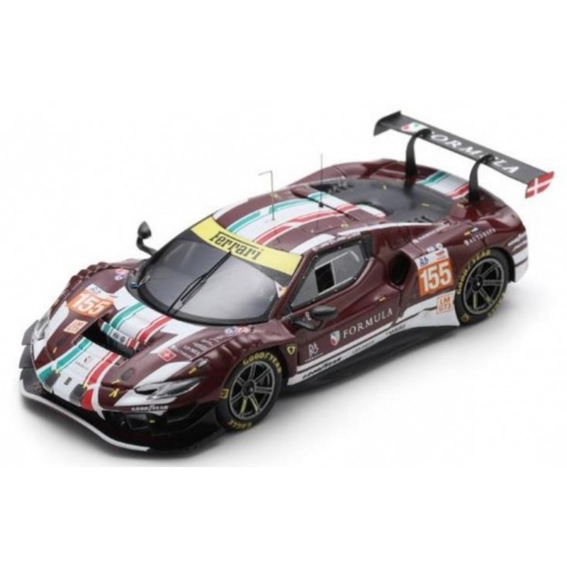 1/43 FERRARI 296 GT3 Spirit of Race N°155 Le Mans 2024
