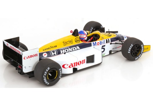1/18 WILLIAMS FW11 N°5 Grand Prix Grande Bretagne 1986