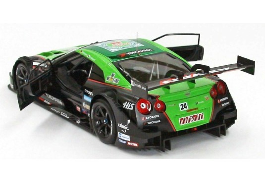 1/18 NISSAN GT-R N°24 Super GT500 Fuji 2014 + Vitrine
