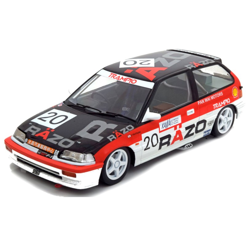1/18 HONDA Civic EF3 N°20 Razo Trampio GP Macau 1989