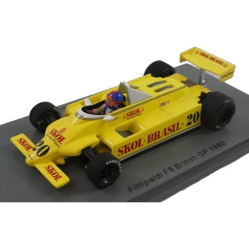 1/43 FITTIPALDI F8 N°20 Grand Prix Angleterre 1980