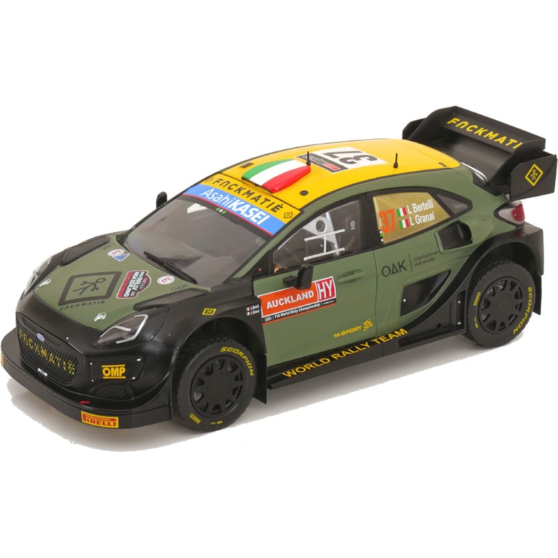 1/18 FORD Puma Rally1 N°37 Rallye Nouvelle Zélande 2022