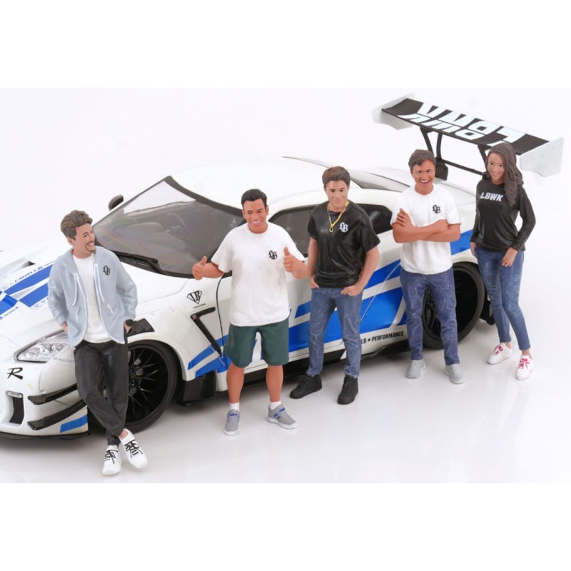 1/18 PERSONNAGE Team Liberty Walk X5