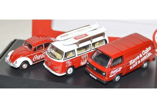 1/76 VOLKSWAGEN COFFRET 3...